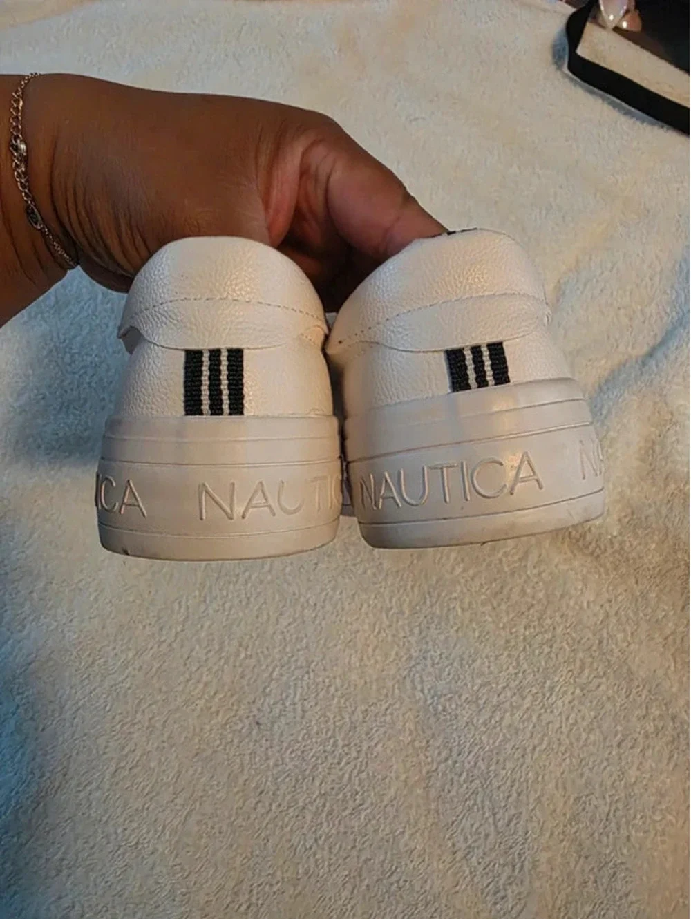 Nautica Aelisa White Sneakers Women’s 8